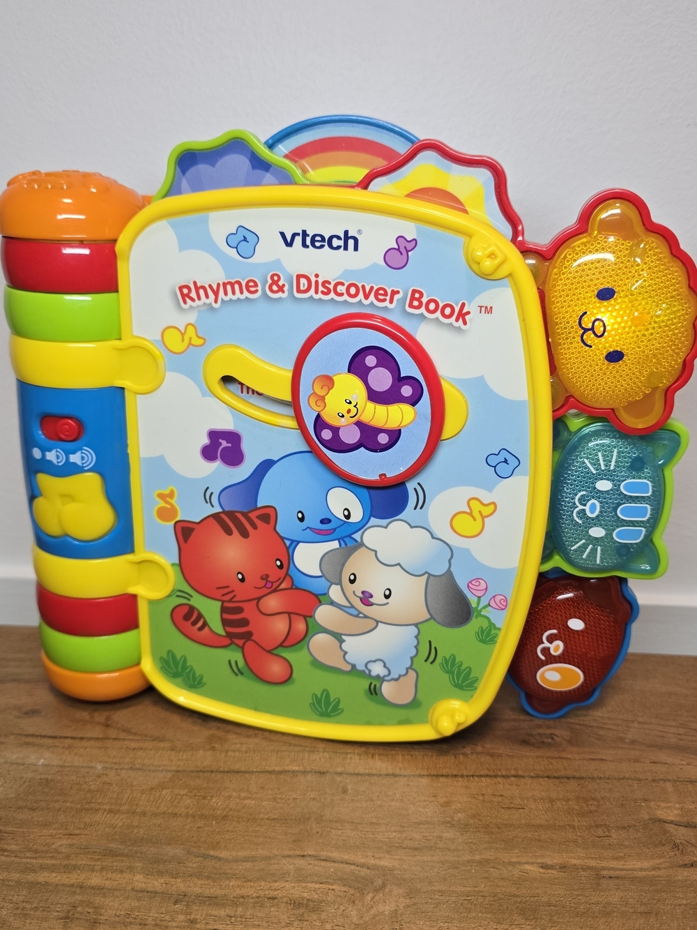 VTECH Learning Rhyme & Discover Book - Multicolor Interactive Kids Toy